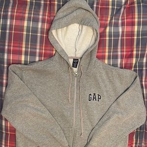 Women’s Gap FullZip hoodie Gray Misses Small